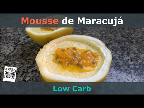 Mousse de Maracujá Low Carb 3